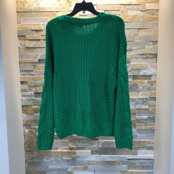 One A Mixed Knit Crew Neck Sweater - Picture 4 of 8
